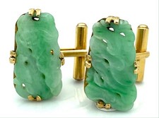 Boutons de manchette or 18