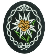 Edelweiss WW2 Patch Repro