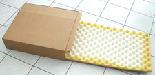 10 X BOÎTES CARTON AVEC MOUSSE EMBALLAGE POUR LA POSTE 40 X 36 X 10 cm (F)