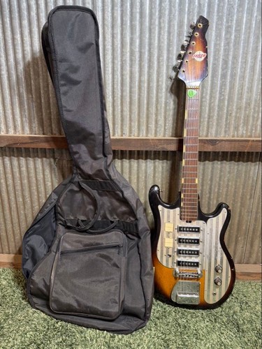 Teisco 1960s bizarre guitar - bizarre,