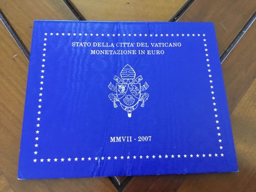Coffret vatican 2007 - coffret, bu