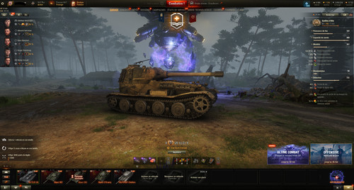 World tank account - eu, g