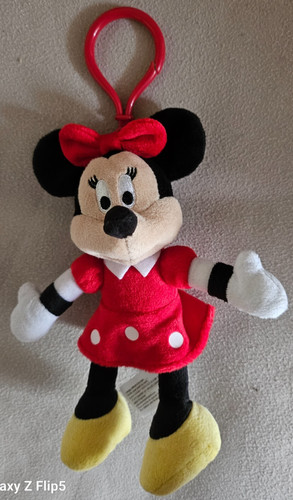 Porte clé peluche minnie - peluche,