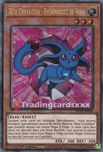 Bête cristalline - yu-gi-oh!,