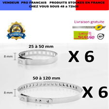 12 X Collier Soufflet Cardan