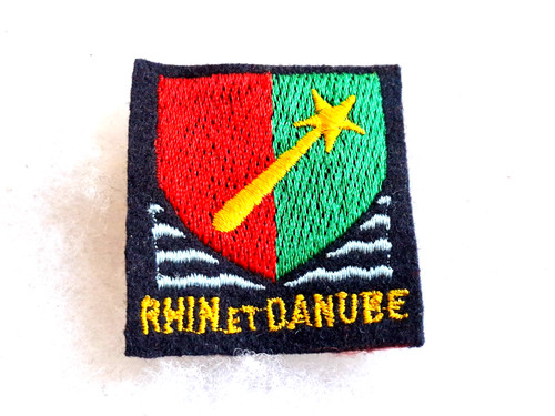 Insigne tissu militaire - un, "