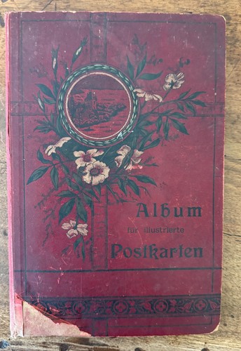 Album cartes postales - de,