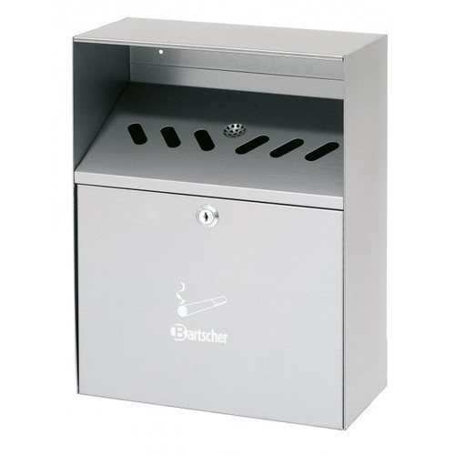 Cendrier inox mural - , 6,5