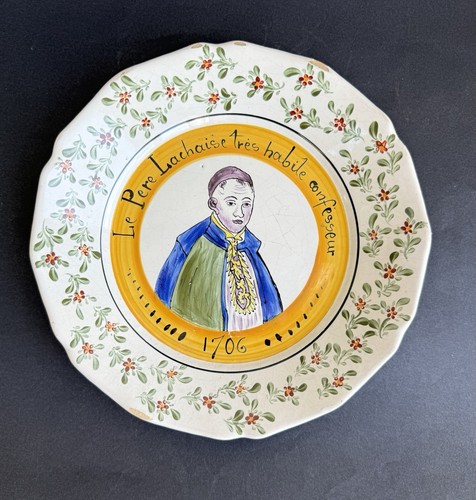Ancienne assiette humoristique