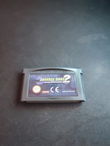 Gba advance wars black - gba, hole