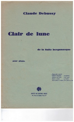 Ancienne partition pour - partition,