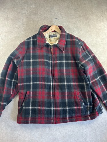 Caban woolrich rouge pour - caban,