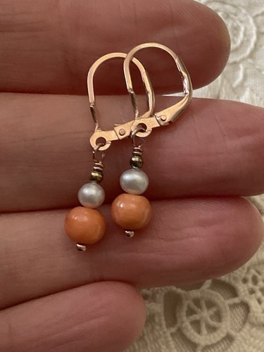 Corail perle or - corail, perle,