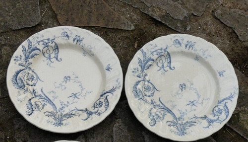 Gien rinceaux assiettes - gien,