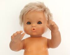 POUPÉE POUPON BAIGNEUR 40 CM  BOUCHE OUVERTE  JOUET ANCIEN MARQUE FAMOSA ESPAGNE