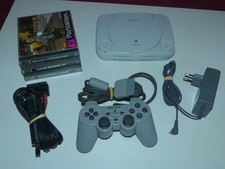 Console Playstation PSone +  câbles , manette , 3 jeux