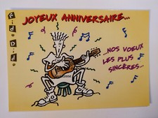 FIDO DIDO JOYEUX ANNIVERSAIRE  carte postale