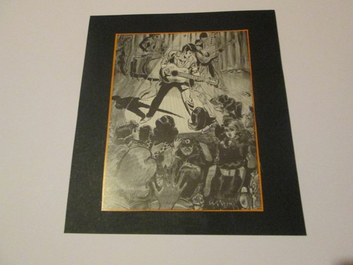 Art print vintage 70s 80s - 70s,