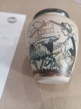 Petit vase Ciboure Rodolphe Fisher signé Richard Le CORRONE  (1909-1977) BERGERE