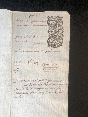 Manuscrit 1701 marine - 1701, louis