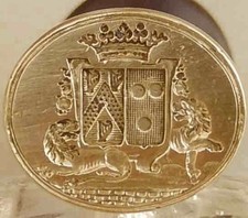 SCEAU, BRONZE , CACHET