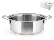 Casserole Basse En Acier Inox