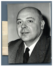 France, Commissaire Gustave Jobard, Chef de la Brigade Criminelle  Vintage  Ti