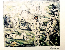 Paul Cézanne Lithographie COA