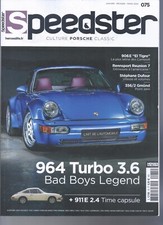 Speedster Porsche 964 turbo 3.6 911 E 906 E Carrera 6 356 911 turbo GT3R