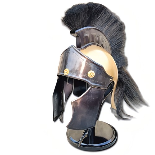 Casque centurion romain noir - casque,