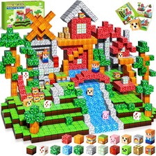 Construction Magnetique Enfant Cube Magnétique, Jeu Aimant Magnetic avec Jeux...