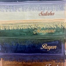 tapis de prière musulman adulte personnalisée prénom