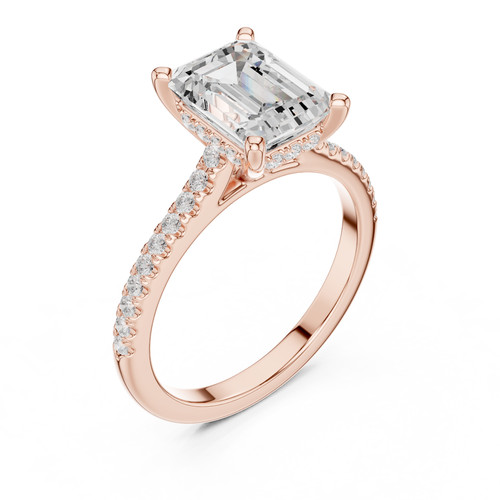 Bague design élégant diamant