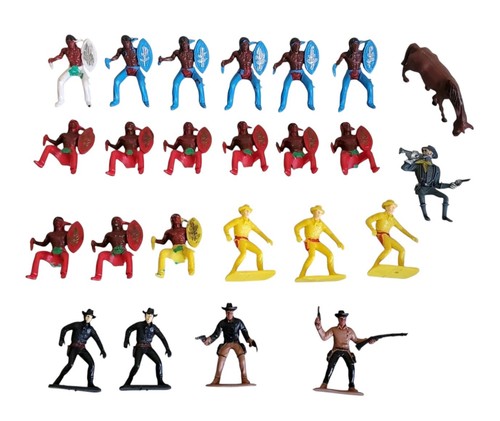 Cowboys indiens lot de 24 - cowboys,