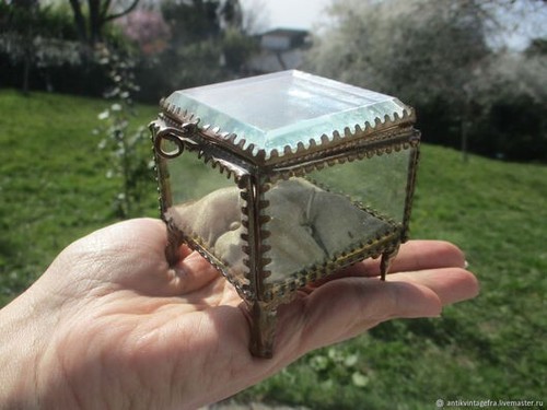 Coffret ancien raffiné - coffret,