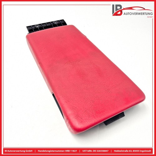 Accoudoir cuir rouge - cuir,