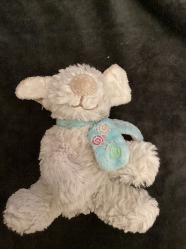 Peluche doudou chien assis - o/,