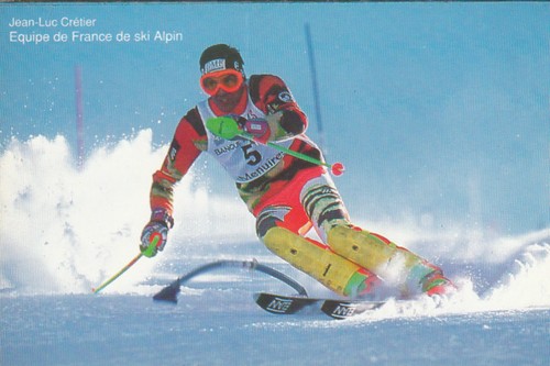 Carte postale ski - carte,