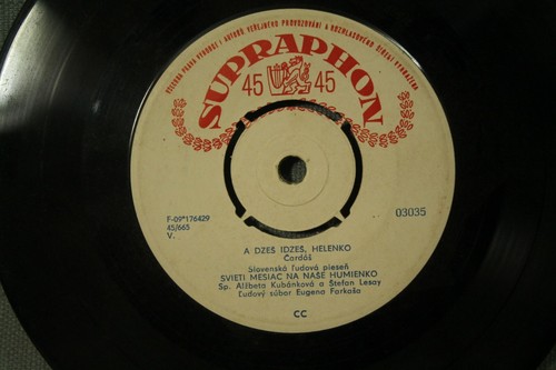Rare supraphon czech - czech, 45