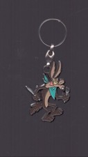 PORTE-CLÉ METAL . LE COYOTE (
