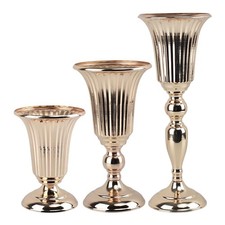 Métal Fleurs Vase Bouquet