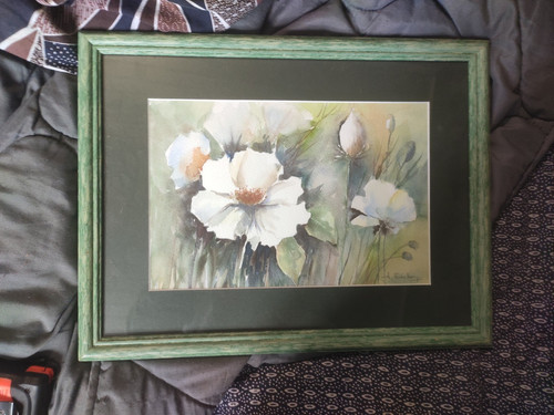 Ancien tableau huile sur - tableau,