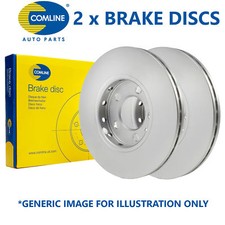 2x Comline 356mm Ventilé OE