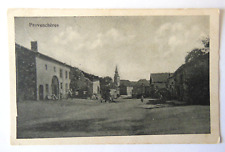 PROVENCHERES SUR FAVE  La Grande Rue   Carte postale alsacienne 1916