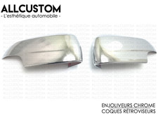 2 ENJOLIVEURS CHROME COQUES