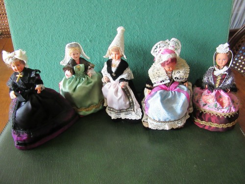 Lot poupees petitcollin - lot,