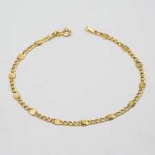 Bracelet jaune 18 carats - bracelet,