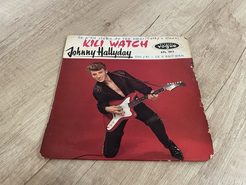 Johnny hallyday vinyle - hallyday, 45