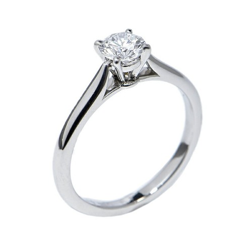 Bague cartier solitaire - cartier,