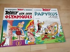 LOT 2 BD ASTERIX AUX JEUX